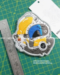 Patch thêu hình ôm viền Thợ lặn theo yêu cầu