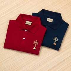 Áo Polo - Thêu Kim Tỵ Đồng Tâm
