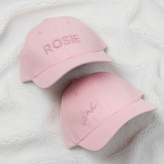Dự án Nón lưỡi trai thêu satin 3D ROSIE, Linh theo yêu cầu
