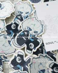 Patch thêu hình ôm viền Anime mẫu 3 theo yêu cầu