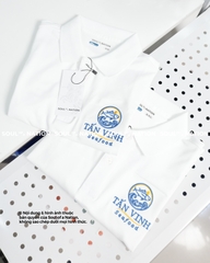 Dự án Áo Polo thêu theo yêu cầu Tấn Vinh seafood