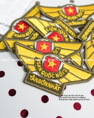 Patch thêu hình ôm viền Khách Sạn Quốc Nội Tân Sơn Nhất theo yêu cầu