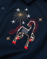 Áo Polo - Thêu Bính Ngọ Phồn Hoa