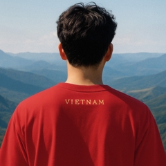 Áo Thun - Cờ Đỏ Sao Vàng Kim Tuyến