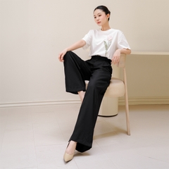 Quần Trouser Nữ Ống Rộng