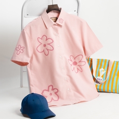 Áo Sơ Mi Tay Ngắn - Flower Pattern