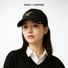 Nón Lưỡi Trai - Thêu Chim Lạc Đính Khoen Kim Loại