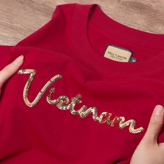 Áo Thun - Thêu Sequin Vietnam