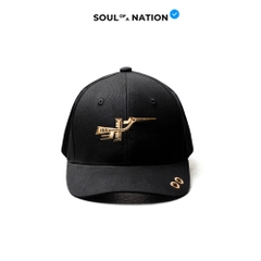 Nón Lưỡi Trai - Thêu Chim Lạc Đính Khoen Kim Loại