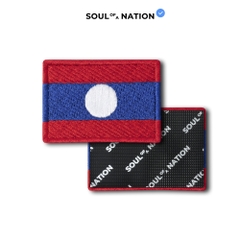 Patch Thêu - Cờ Lào