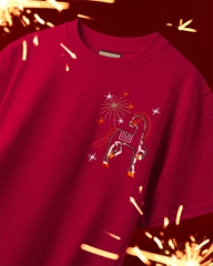 Áo Thun - Thêu Bính Ngọ Phồn Hoa