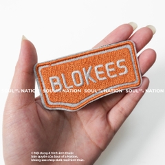 Patch thêu hình ôm viền BLOKEES theo yêu cầu