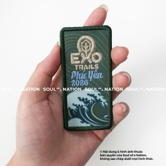 Patch thêu hình chữ nhật EXO TRAILS theo yêu cầu
