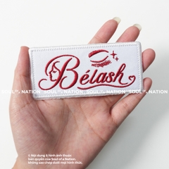 Patch thêu hình chữ nhật Bélash theo yêu cầu