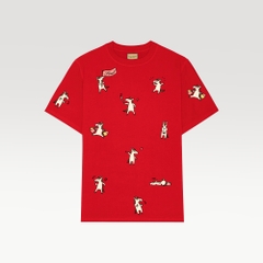 Áo Thun - In Ngựa Pattern