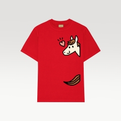 Áo Thun - In Ngựa Cute