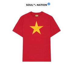 Áo Thun - Sao Vàng Thêu Satin