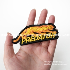 Patch thêu hình ôm viền Predator theo yêu cầu