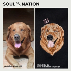 Dự án thêu pet chó Tô