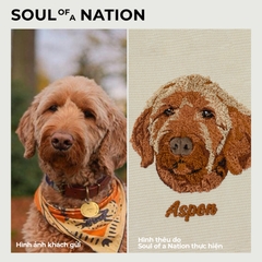 Dự án thêu pet chó Aspen