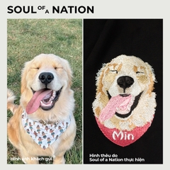 Dự án thêu pet chó Min