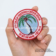 Patch thêu hình tròn Bệnh Viện Chấn Thương Chỉnh Hình TP. HCM theo yêu cầu