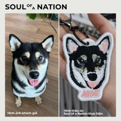 Dự án thêu pet chó MiMi