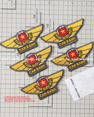 Patch thêu hình ôm viền Khách Sạn Quốc Nội Cam Ranh theo yêu cầu