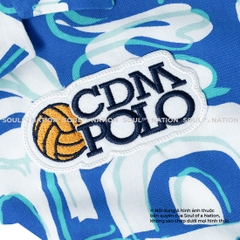 Patch thêu hình ôm viền CDM Polo theo yêu cầu
