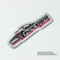 Patch thêu hình ôm viền PhucAn Auto theo yêu cầu
