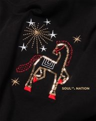 Áo Thun - Thêu Bính Ngọ Phồn Hoa