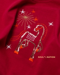 Áo Thun - Thêu Bính Ngọ Phồn Hoa