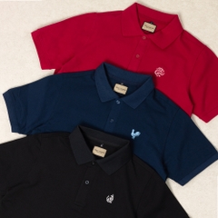 Áo Polo Cotton Pique - Thêu 12 Con Giáp Tinh Tế