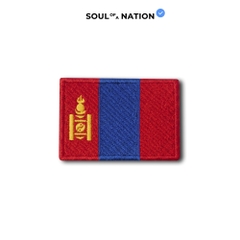 Patch Thêu - Cờ Mông Cổ