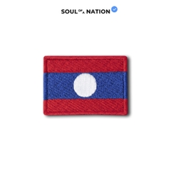 Patch Thêu - Cờ Lào