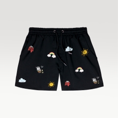 Quần Shorts Unisex - Lazy Pattern