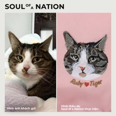 Dự án thêu pet mèo Tiger