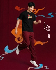 Áo Thun Thêu Ruy Băng Thủ Công - Xích Mã Đông Hồ