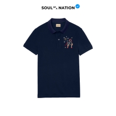 Áo Polo - Thêu Bính Ngọ Phồn Hoa