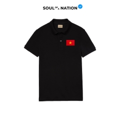 Áo Polo - Patch Thêu Lá Cờ Việt Nam