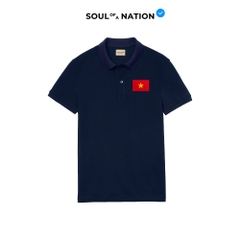 Áo Polo - Patch Thêu Lá Cờ Việt Nam