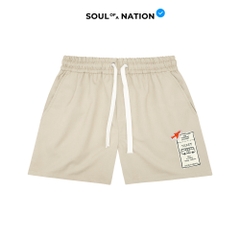 Quần Shorts Unisex - Travel Ticket