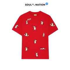 Áo Thun - In Ngựa Pattern