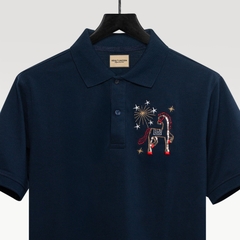 Áo Polo - Thêu Bính Ngọ Phồn Hoa