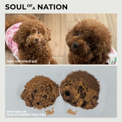 Dự án thêu pet chó Thỏ & Nai