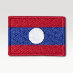 Patch Thêu - Cờ Lào