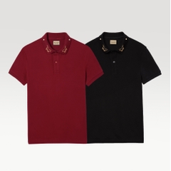 Áo Polo - Thêu Song Mã Phi Phong