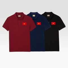 Áo Polo - Thêu Patch Cờ Việt Nam