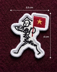 Patch Thêu - Ký Họa Của Bác Hồ