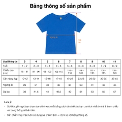 Áo Thun Trẻ Em - Thêu Saint Gióng